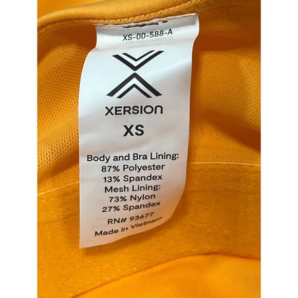 Xersion- EverUltra - Women's Lite Fitted Strappy Sleeveless Tank Top- Orange- XS - Picture 11 of 14